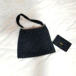 Corde-Bead By Lundured Beautiful Purse, With Coin Purse